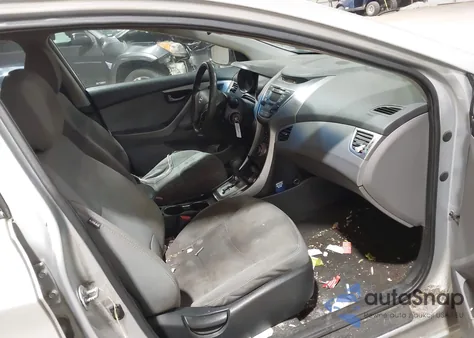 2013 Hyundai Elantra Gls from USA, damaged, VIN 5NPDH4AEXDH367718